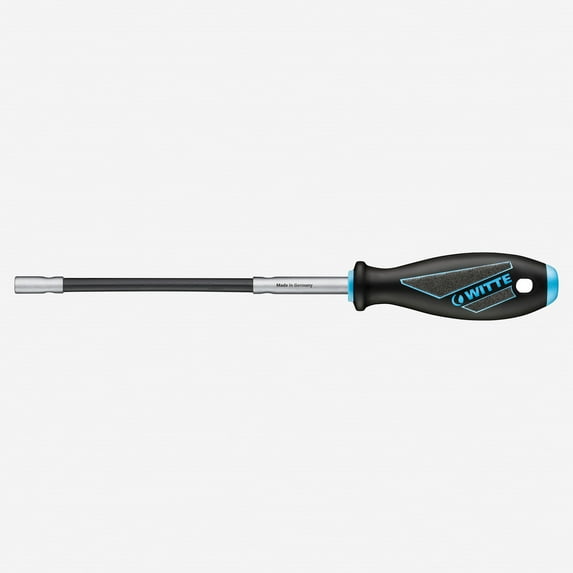 Witte Maxx Plus Metric Nutdriver with Flex Shaft, 8.0 x 210mm