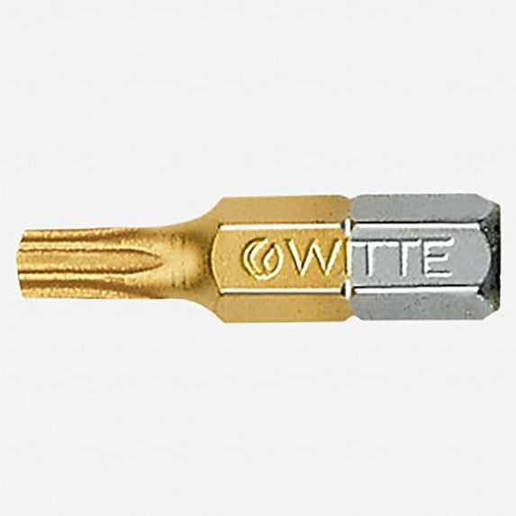 Witte Maxx Titanium-Nitride Security Torx Bit, T40s x 25mm