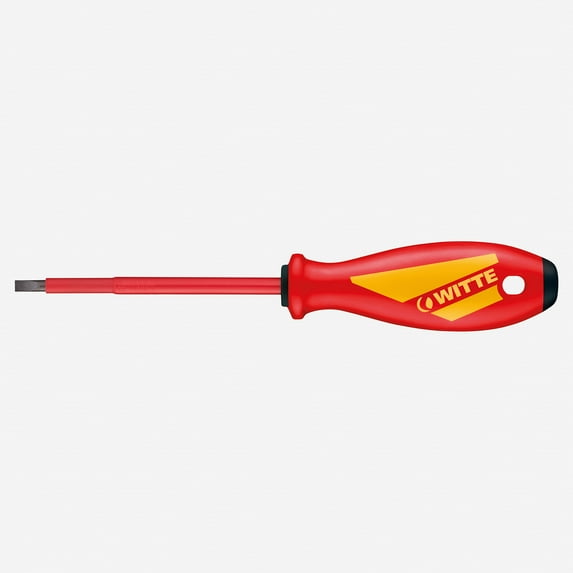 Witte Maxx VDE Slotted Screwdriver, 2.5 x 75mm