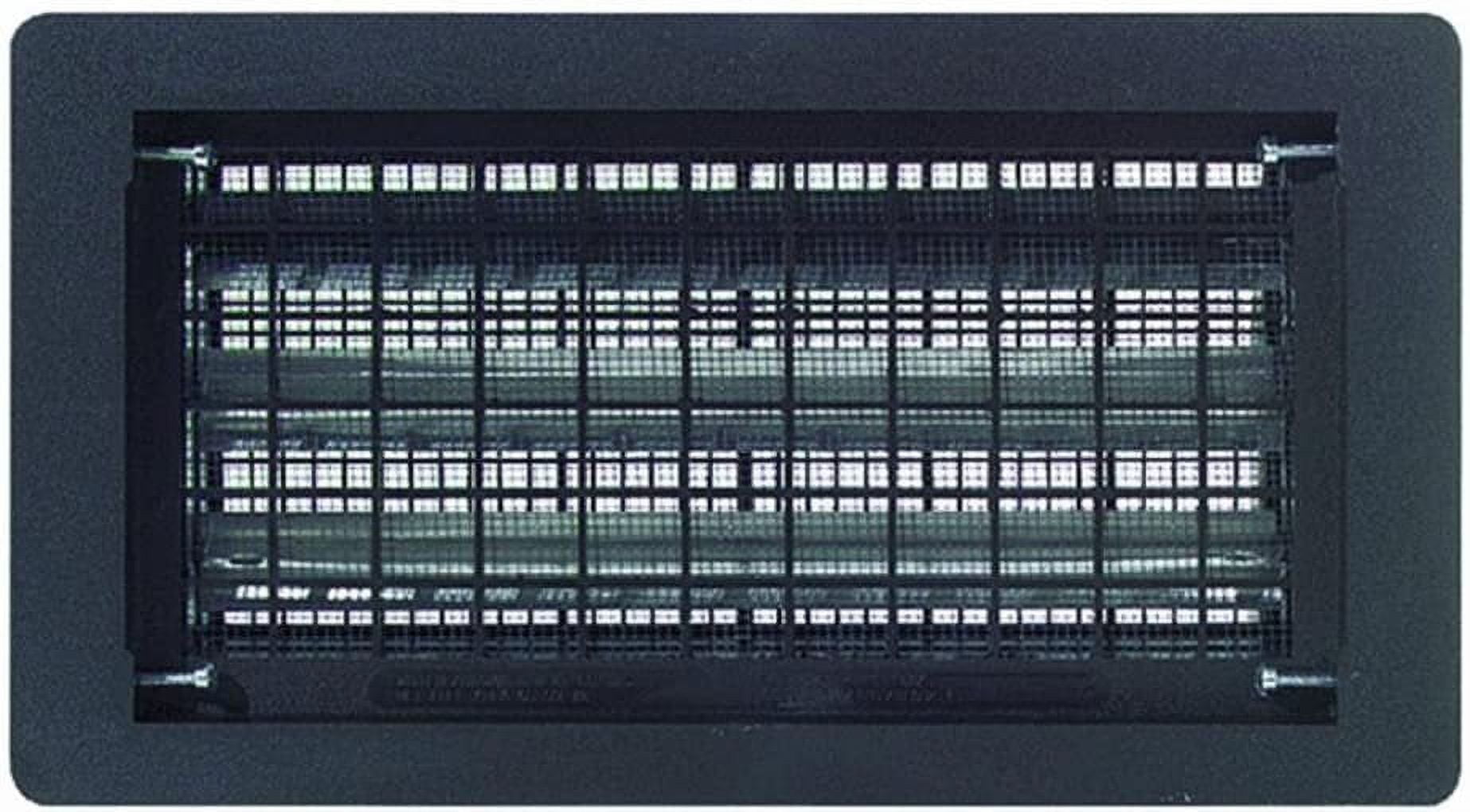 Witten Automatic Vent 306MBL Foundation Vent, 8" x 16", Stainless Steel, Pack of 4 — Residential Use, Standard Application