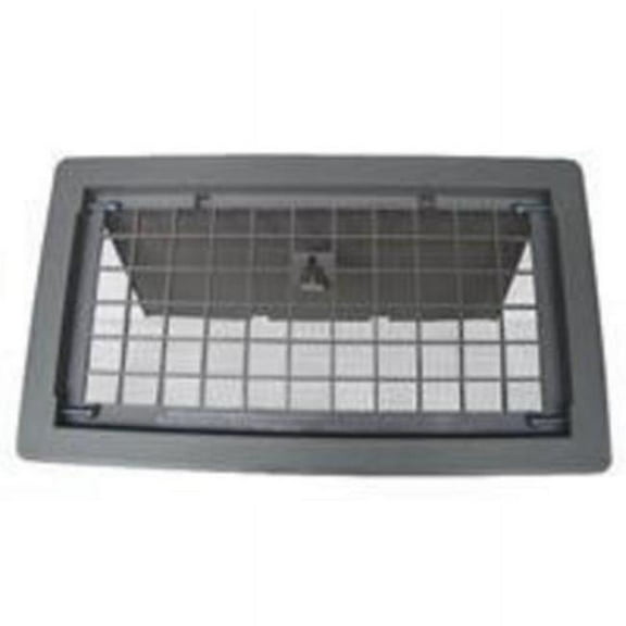 Witten Automatic Vent Foundation Vent Classic - Adjustable, Gray, 8" x 16"