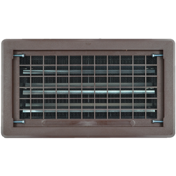 Witten Brown Automatic Foundation Vent, 8" x 16" 306MBR