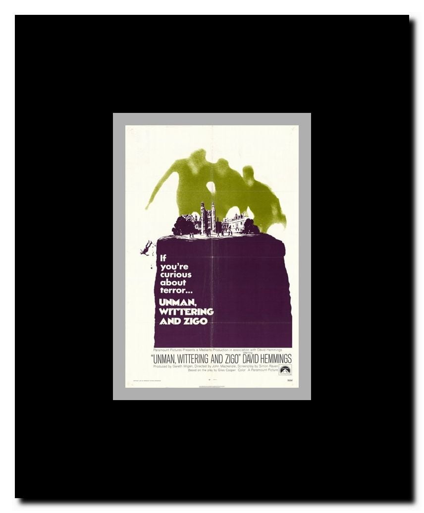 Wittering and Zigo Unman Framed Movie Poster