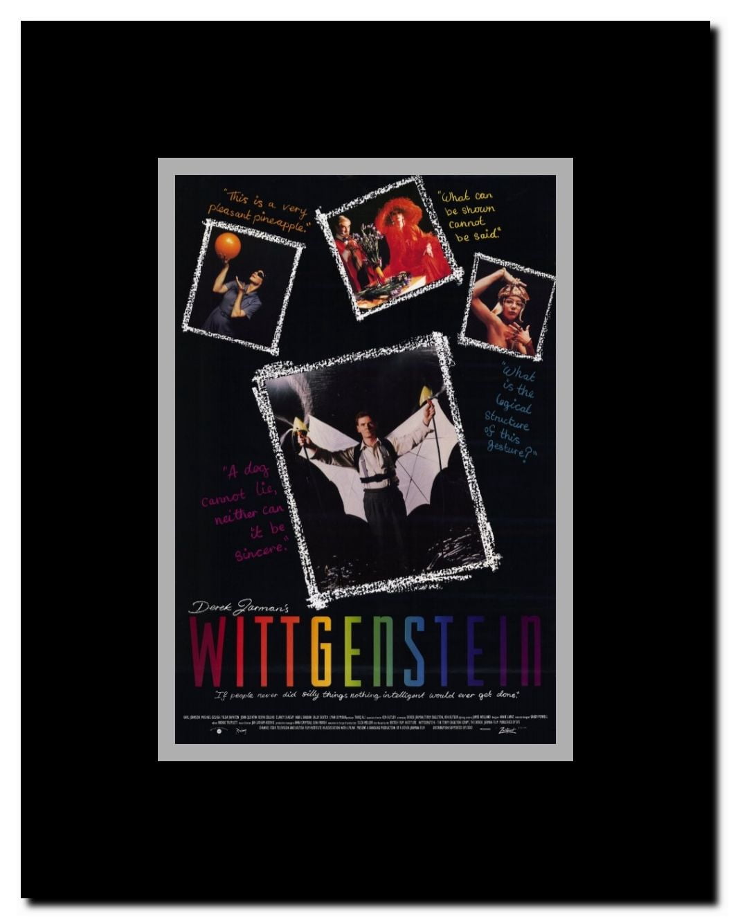 Wittgenstein Framed Movie Poster