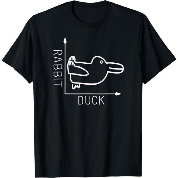 Wittgenstein Rabbit Duck - Philosopher T-Shirt