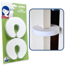 Wittle Door Pinch Guard (2 Pack) | Baby Proof Foam Door Stopper