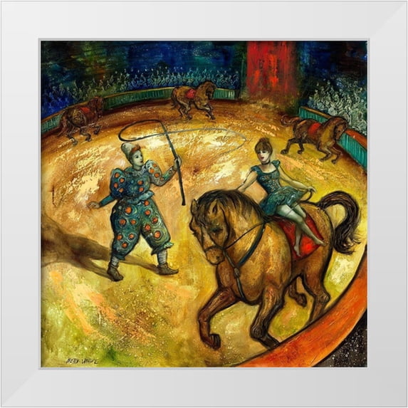 Wittwe, Betty 15x15 White Modern Wood Framed Museum Art Print Titled - L ecuyere II