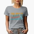 thumbnail image 1 of Witty The Only D I Need Is Direct Deposit, Wife Quote, Groovy Retro Wavy Text Merch Gift, Heather Grey T-Shirt, 2XL, 1 of 5