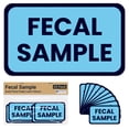 thumbnail image 1 of Witty Yeti Funny Fecal Sample Stickers 25 PK, 1 of 6