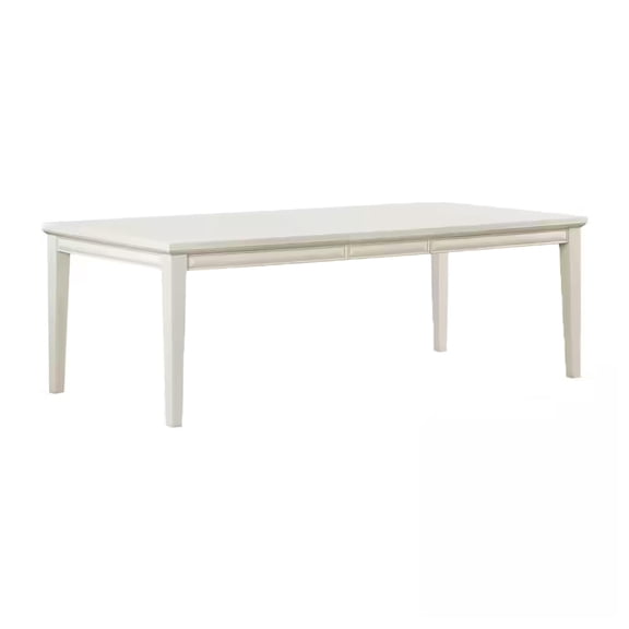 Witzy Dining Table-White Oak Solid Poplar Wood-90 Inch Rectangular