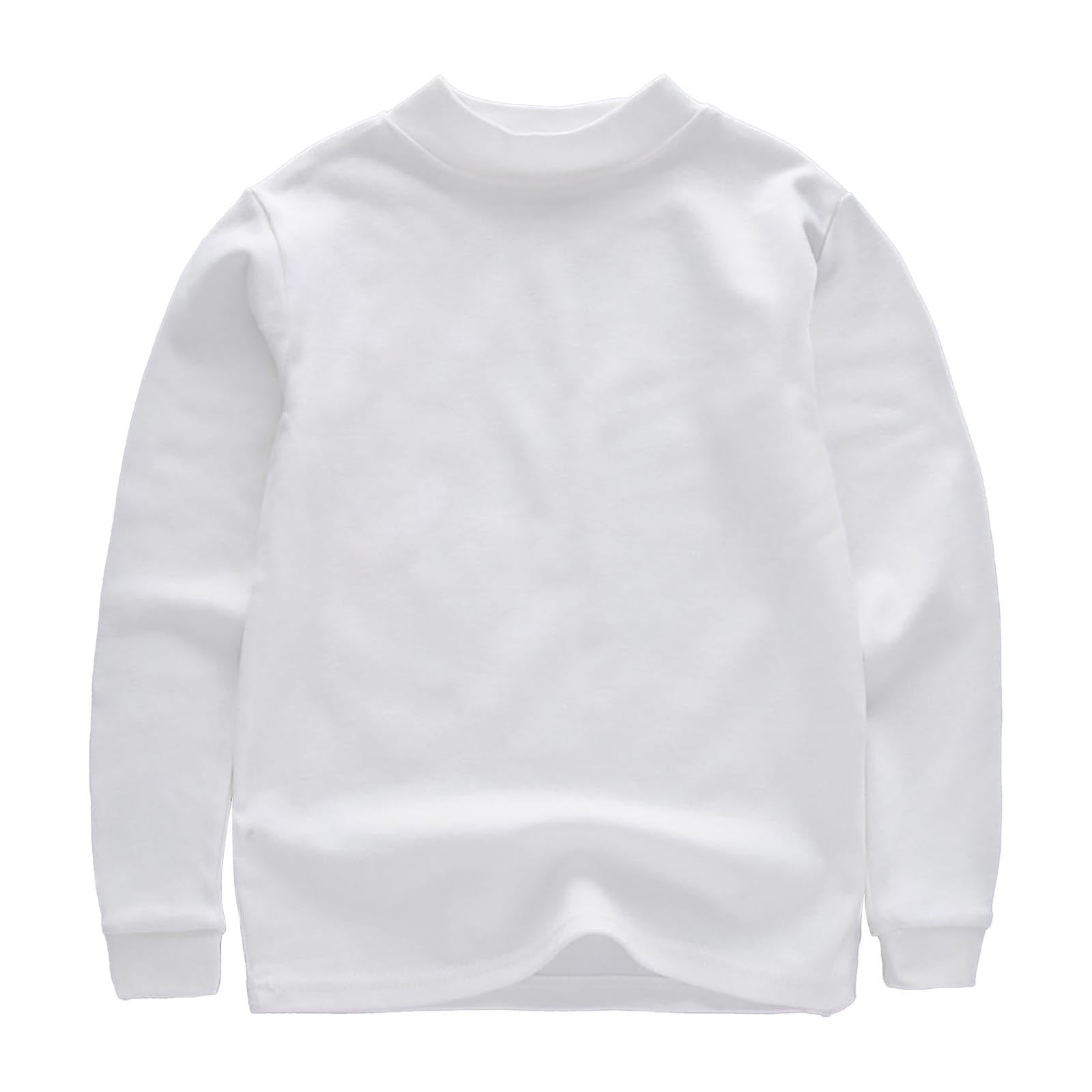Wiueurtly 2 Boys And Girls' Classic Fit Crewneck T Shirt | Organic ...