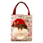 Wiueurtly Christmas Decoration Supplies Bag Christmas Shopping Mall Hotel Bookstore Children's Decoration Gift Bag Christmas Puzzle