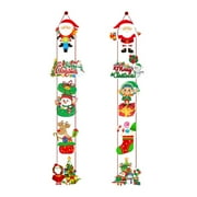 Wiueurtly Christmas Decorative Door Hanging Banner European And American Home Decoration Couplet Door Curtain The Nightmare Before Christmas Movie