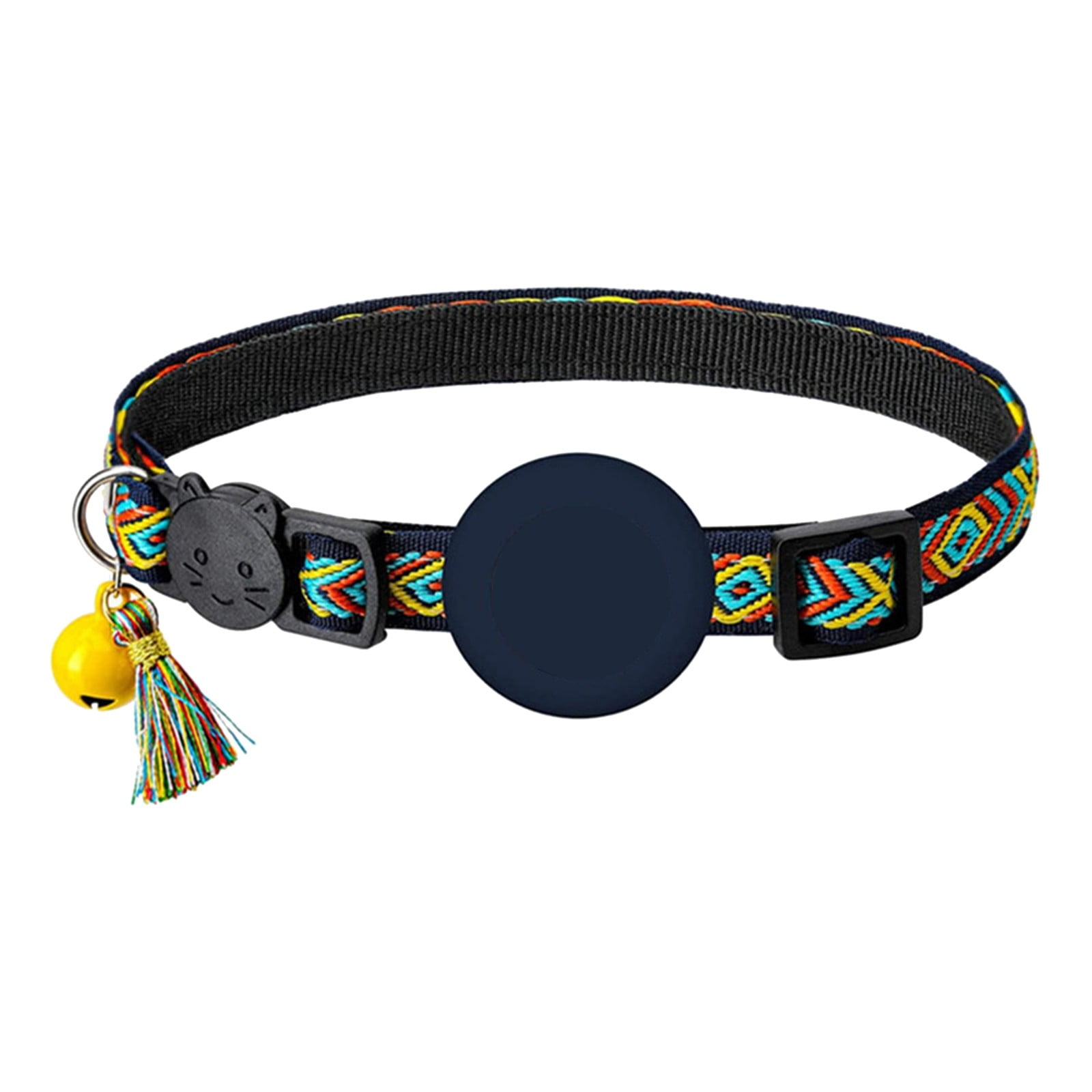 Wiueurtly Light Bow Tie for Dogs Cat Collar With Bell Adjustable