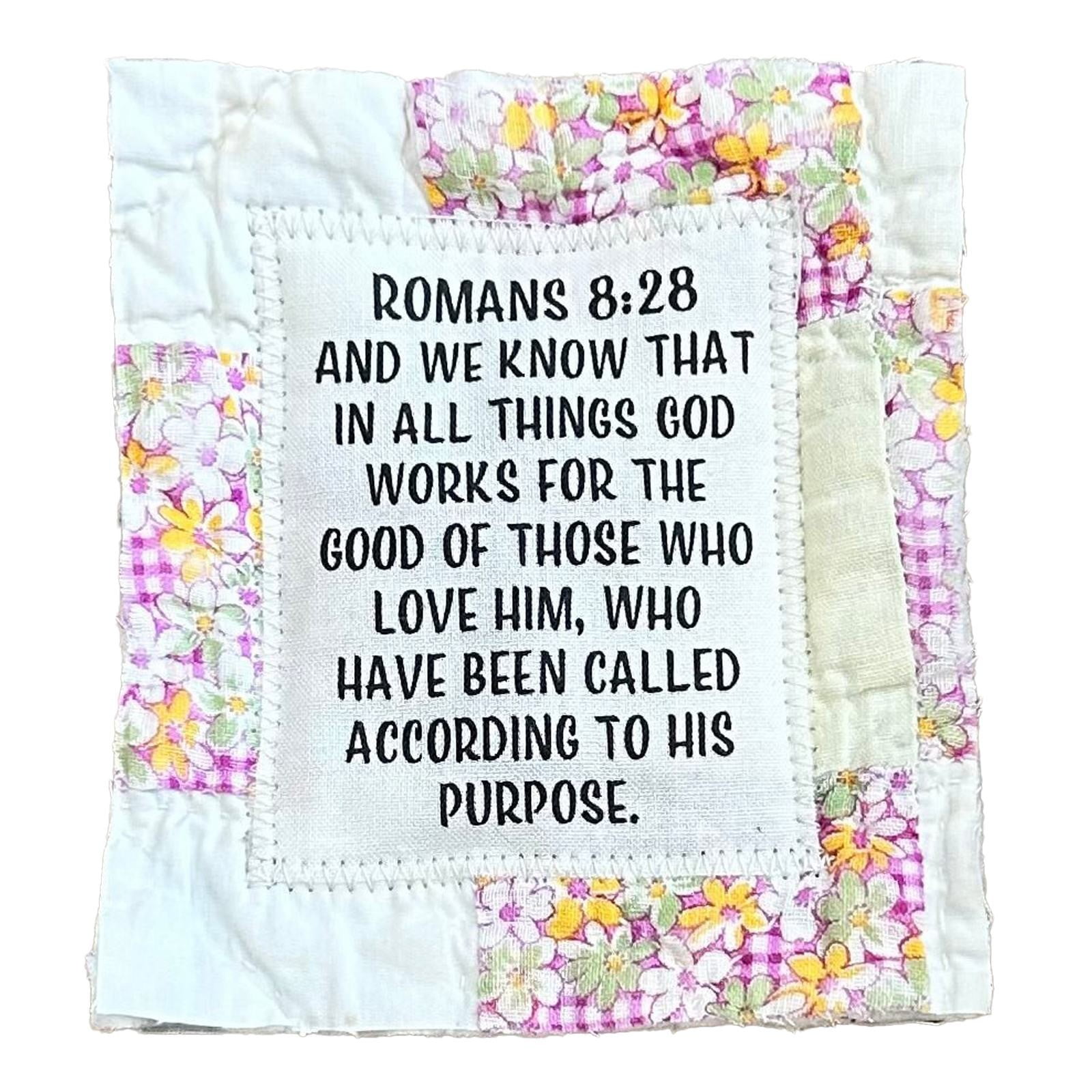 Wiueurtly Prayer Quilt With Inside Handmade Sew Individually Colorful