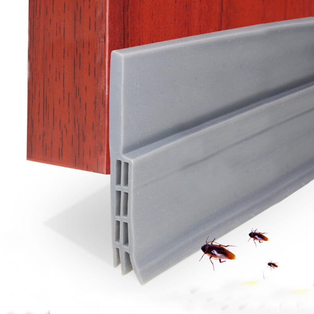Wiueurtly Sliding Door Insulation Strip Under Door Sweep Weather