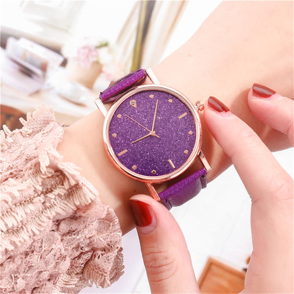 Wiueurtly Wind up Watches for Women No Battery Stainless Casual Watch