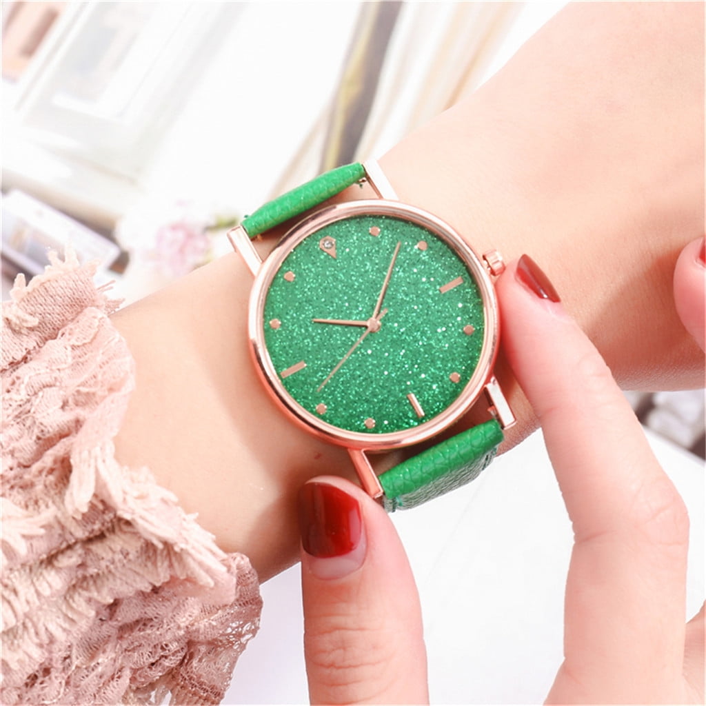 Wiueurtly Wind up Watches for Women No Battery Stainless Casual Watch
