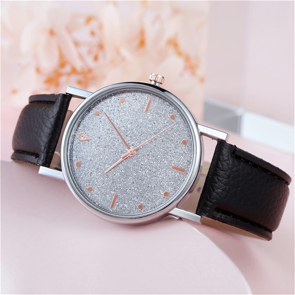 Wiueurtly Wind up Watches for Women No Battery Stainless Casual Watch