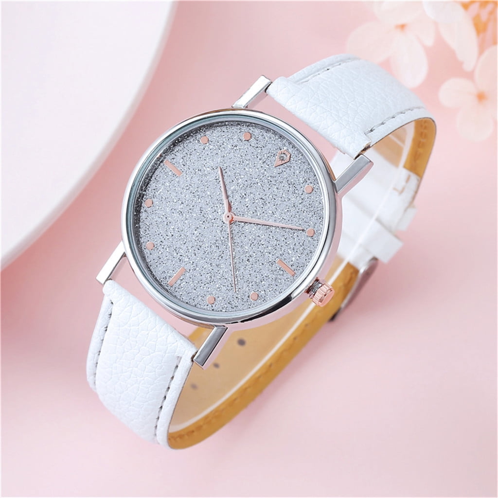 Wiueurtly Wind up Watches for Women No Battery Stainless Casual Watch