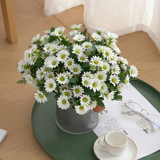 Outdoor Artificial Plants & Flowers Winter Flowers for Vase Artificial  Flowers Bouquet Floral Wedding Bouquet Party Home Decor