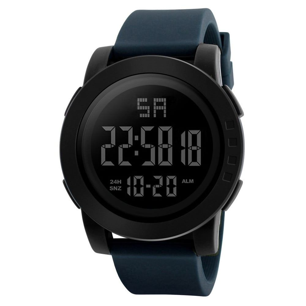 Wiueurtly Youth Running Watch LED Wrist Analog Waterproof Digital Men Sport Watch Men s Watch