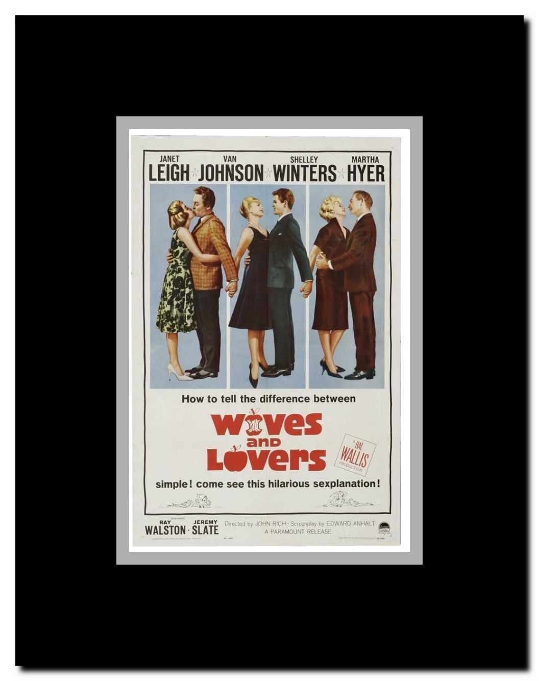 Wives and Lovers Framed Movie Poster