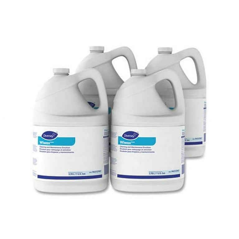 Wiwax Cleaning and Maintenance Solution, Liquid, 1 gal Bottle, 4/Carton Wiwax Cleaning and Maintenance Solution, Liquid, 1 gal Bottle, 4/Carton