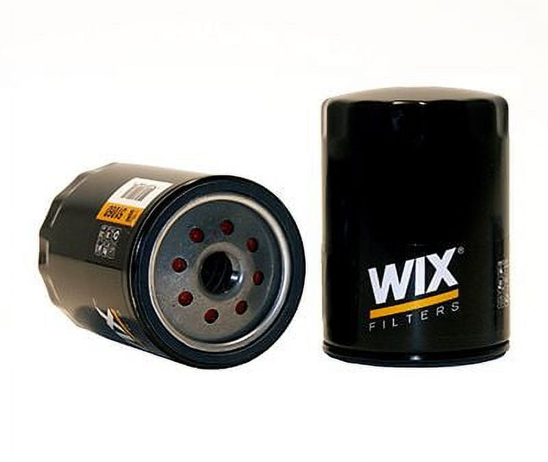 Wix 51060 Oil Filter - Spin-On - Enhanced Cellulose Media - 5.170 in Height - 21 Micron - Steel - Black Fits select: 1995-2000 CHEVROLET TAHOE, 1991-2000 CHEVROLET GMT-400