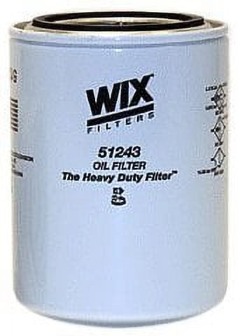 WIX Filters, Oil Filter, 51243, Includes Gasket + more - Walmart.com