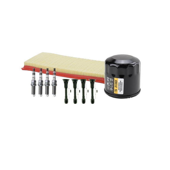 Wix Tune Up Kit NGK 4 Spark Plugs & Coil Boots Kit for Equator 2.5 L4 ...