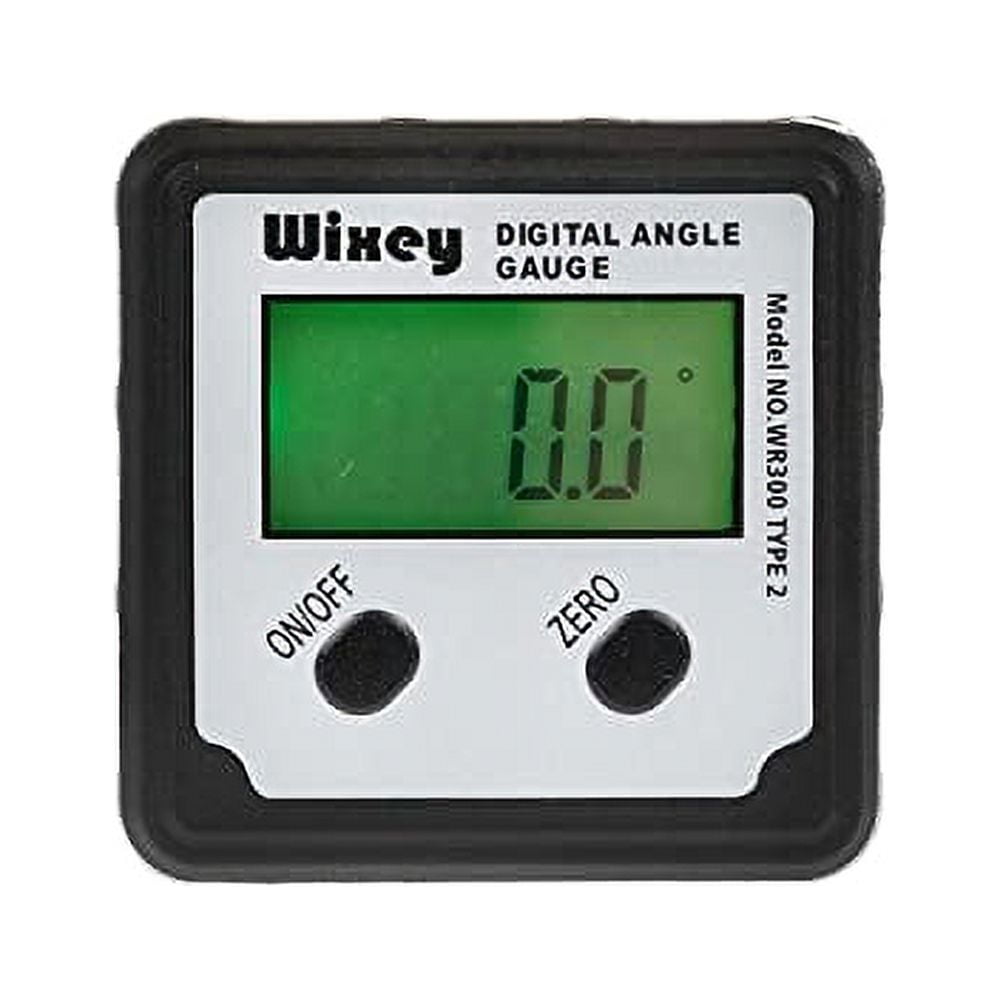 Wixey Digital Angle Gauge Type 2 with Base and Backlight