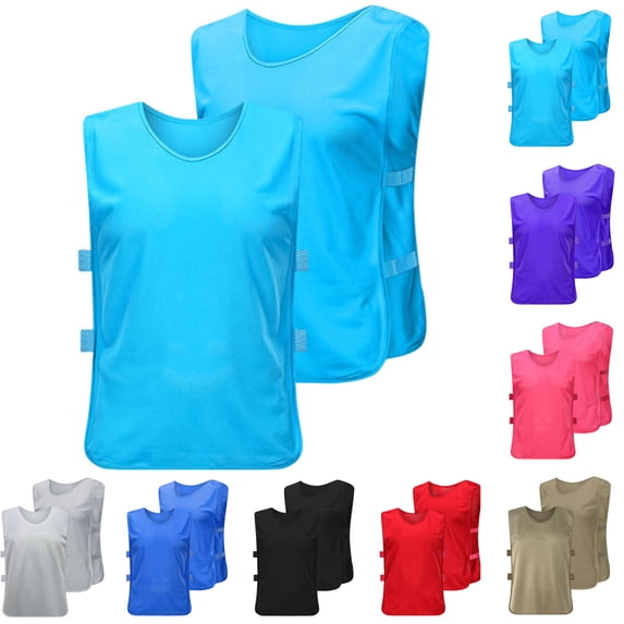 Wiyuqeen Boys Mesh Breathable Soccer Jersey Training Uniform Solid Color for School Sports Game Basketball Team Practice 5-17 Years