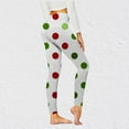 thumbnail image 1 of Wiyuqeen Cute Polka Dot Print Leggings Women's High Waisted Reflective Yoga Pants Butter Soft Slim Fit Jeggings Athletic Leggings, 1 of 6