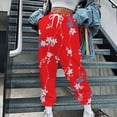 thumbnail image 1 of Wiyuqeen Drawstring Sweatpants for Women Casual Loose Elastic Bottom Sweat Pants Ladies Soft Trendy Colorful Stripes Track Pants with Pockets, 1 of 5
