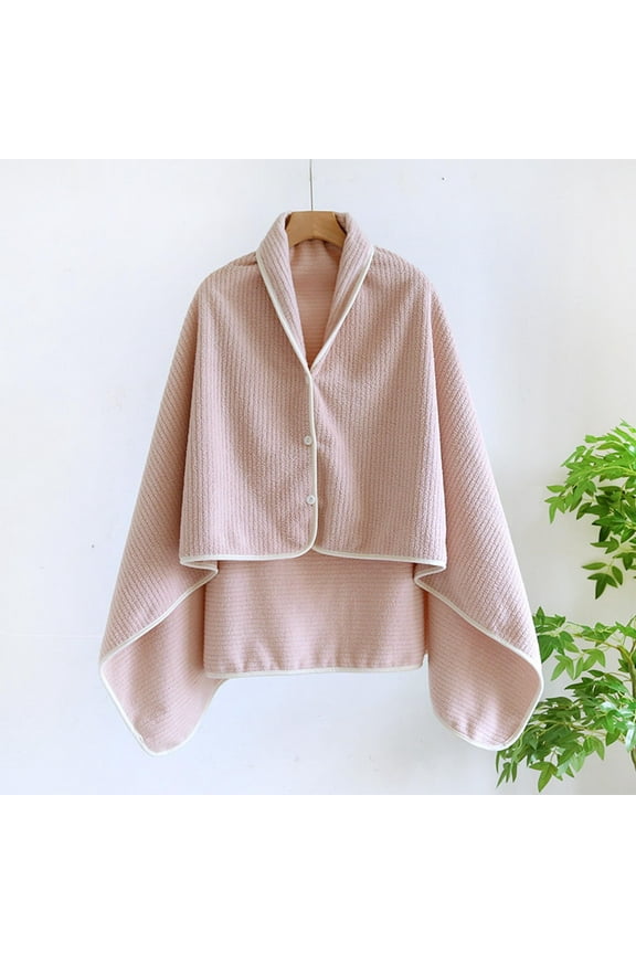 Flannel Breastfeeding Cape for Women Button Down Breast Feeding Nursing Shawl Solid Warm Windproof Blanket Covers Scarfs Breastfeeding Scarves Wrap