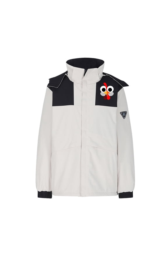 Mens Womens Heated Jackets Hooded Smart Controller 4 Heat Zones Winter Windproof Jackets Warm Waterproof Coat with Removable Hood