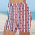 thumbnail image 1 of Wiyuqeen Patriotic Workout Shorts for Women High Waist Gym Biker Shorts 4th of July Yoga Shorts Stars Striped Graphic Stretchy Shorts, 1 of 5