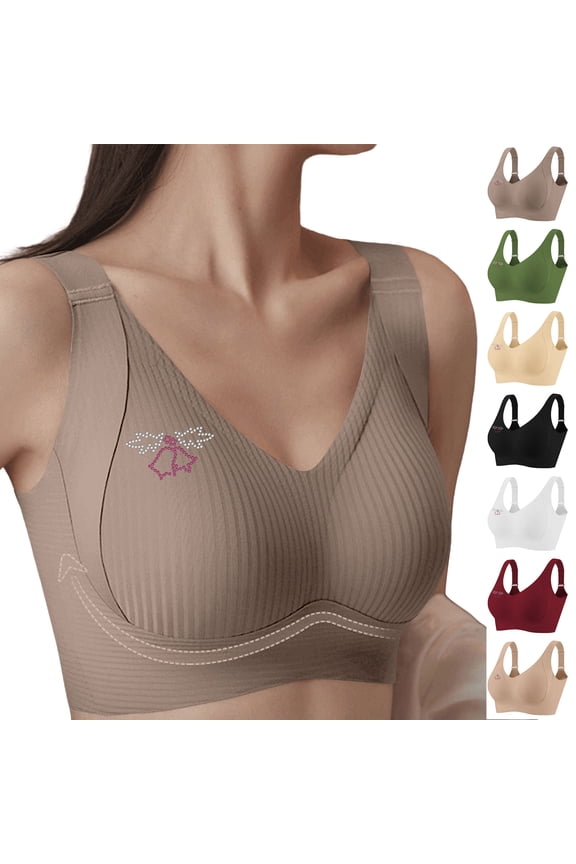 Sports Bras for Women Workout Bras for Women Plus Size Sports Bra Workout Tops Floral Hot Drilling High Support Sport Bras