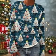 thumbnail image 1 of Wiyuqeen Ugly Sweaters for Women Christmas Fall Sweaters Long Sleeve Crew Neck Xmas Party Sweaters Vintage Holiday Knit Pullover, 1 of 5