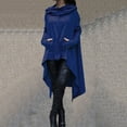thumbnail image 1 of Wiyuqeen Women's Plus Size Hoodies Sweatshirts Stylish Cowl Neck Hi-Low Hem Pullover Basic Solid Long Drawstring Sweater Tops with Pocket, 1 of 8