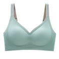 thumbnail image 1 of Wiyuqeen Womens Bras No Wire Push Up T-shirt Bras Cotton Padded Bralettes Cozy Everyday Full Figure Bras, 1 of 2