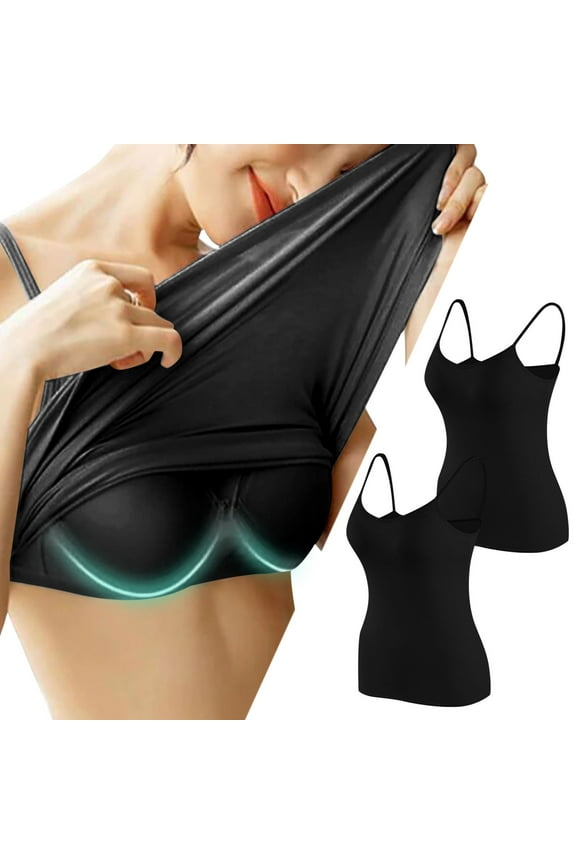 Womens Bras Wirefree Push Up T-shirt Bras Cotton Padded Bralettes Elegant Breathable Full Figure Bras 2 Packs