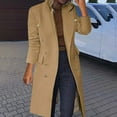 thumbnail image 1 of Wiyuqeen Womens Fitted Long Jackets with Pockets Stitch Long Sleeve Cardigan Dressy Casual Double Breasted Coats Ladies Elegant Work Office Clothes, 1 of 6
