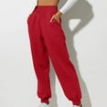 thumbnail image 1 of Wiyuqeen Womens High Waisted Sweatpants Active Workout Joggers Pants Baggy Cinch Bottom Sweatpants Lounge Trousers for Women, 1 of 5