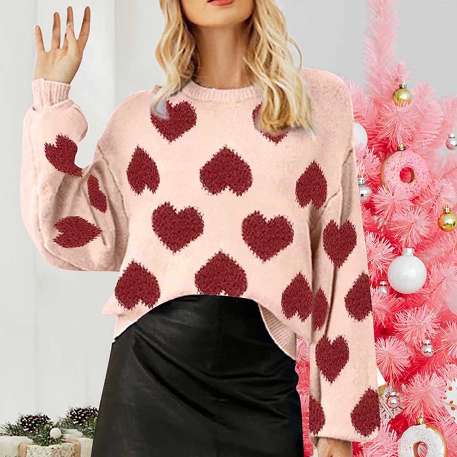 Wiyuqeen Womens Oversized Sweaters Loose Fit Long Sleeve Jumper Tops