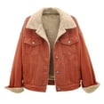 thumbnail image 1 of Wiyuqeen Womens Sherpa Fleece Lined Denim Vest Lapel Collar Coat Loose Sleeveless Warm Jean Jacket Winter Warm Outwear with Pocket, 1 of 4