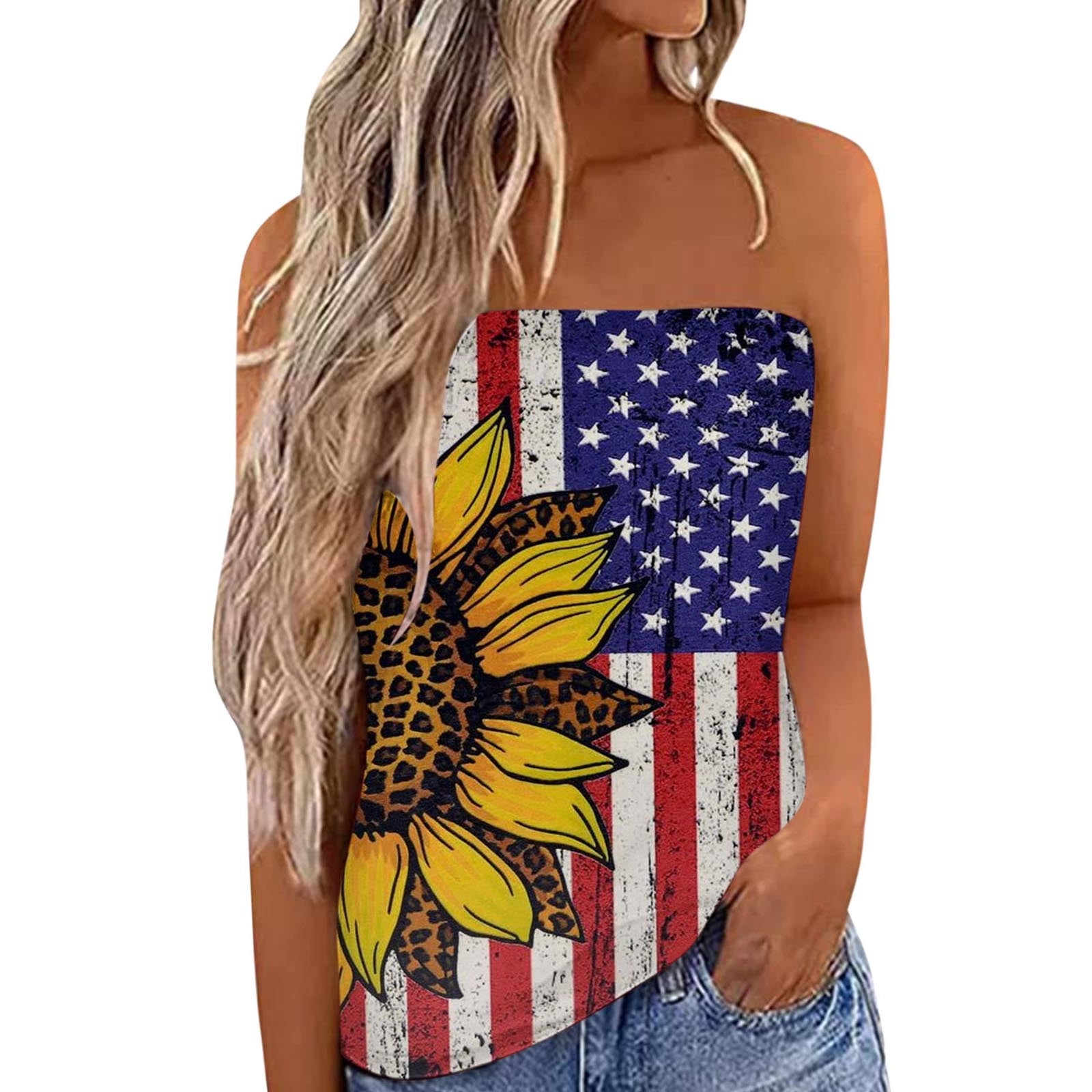 4th of july bandeau