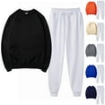 thumbnail image 1 of Wiyuqeen Womens Sweatsuits 2 Piece Set Solid Lounge Athletic Sets Sweatshirts and Sweatpants Fleece Lined Fall Outfits, 1 of 5