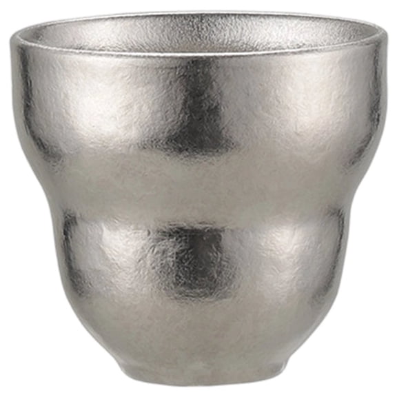 Wiywef 50ml Pure Titanium Mini Tea Cup, Ultralight Sake Wine Coffee Cup for Camping Daily Use
